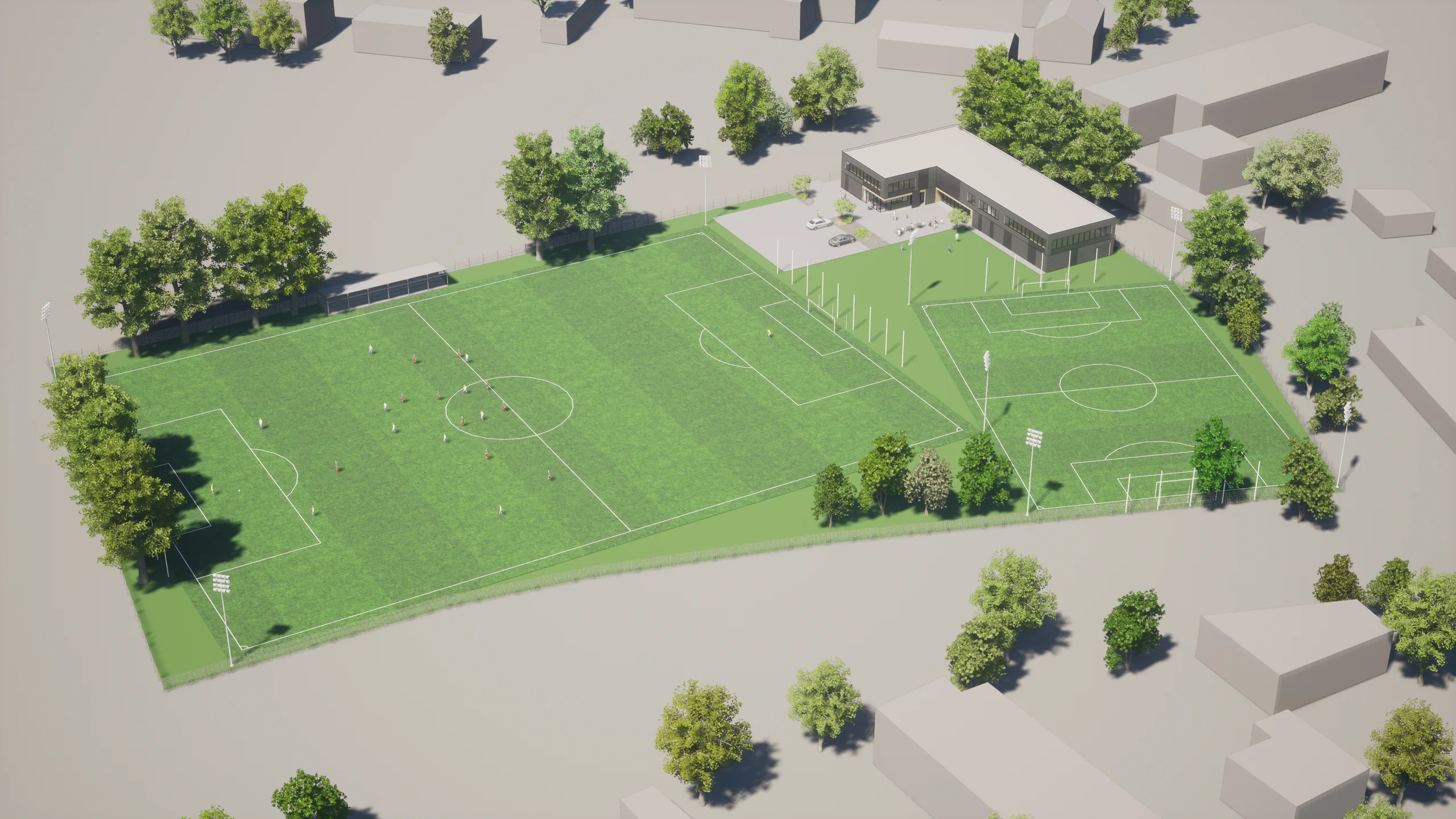 Športové centrum Kežmarok — pohľad 3